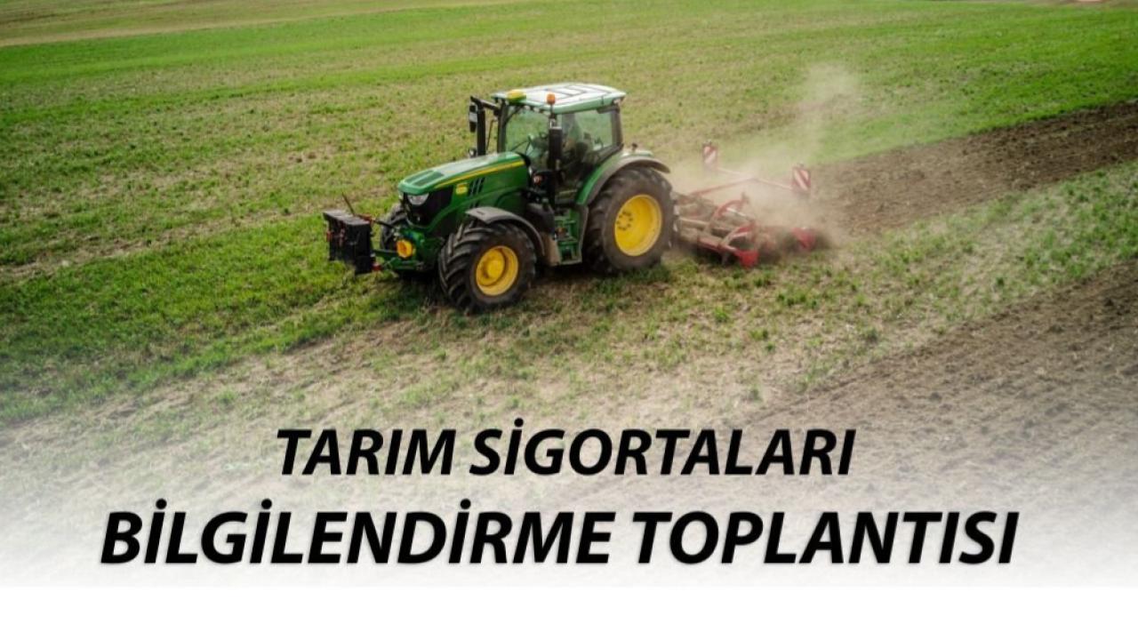 Yenice’de üreticilere yönelik TARSİM bilgilendirme toplantısı