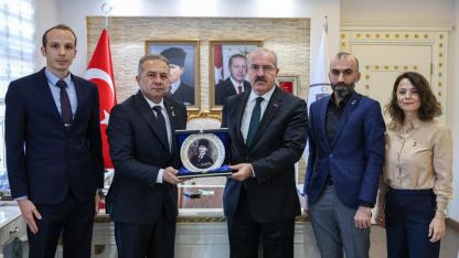 Zafer Partisi Çanakkale teşkilatından Vali Toraman’a ziyaret