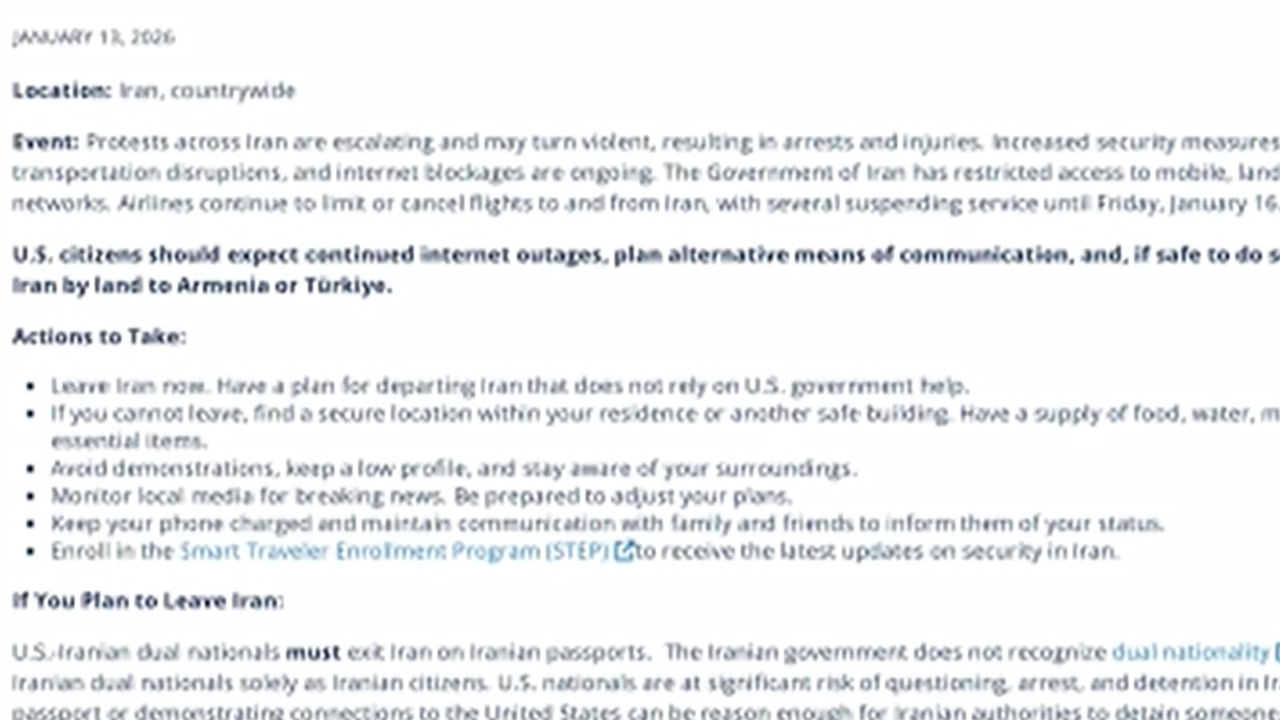 ABD, İran'ı Vurabilir! ABD'den vatandaşlarına "İran'ı derhal terk edin" çağrısı