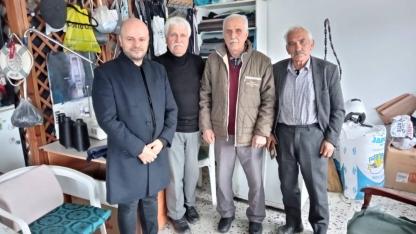 Abdullah Keleş'ten esnaf ziyareti