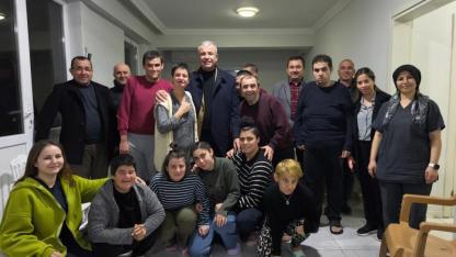 Başkan Elbi 2026’yı görev başındaki personel ve özel bireylerle karşıladı