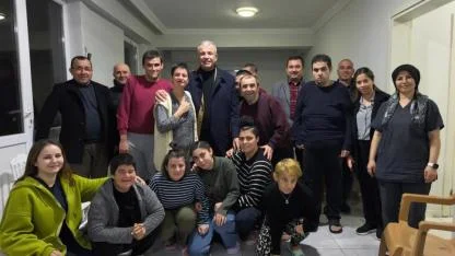 Başkan Elbi 2026’yı görev başındaki personel ve özel bireylerle karşıladı