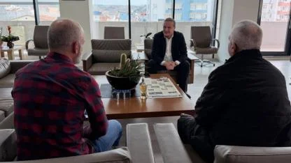 Başkan Öztürk makam kapılarını vatandaşlara açtı