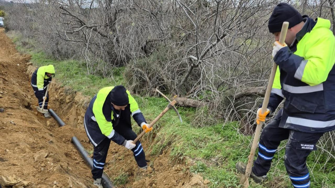 Bozcaada’nın su altyapısına HDPE borularla modern dokunuş