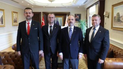 Bülent Turan, Yenice ve Gelibolu’nun Yeni Şoför Odası Başkanlarını Ağırladı