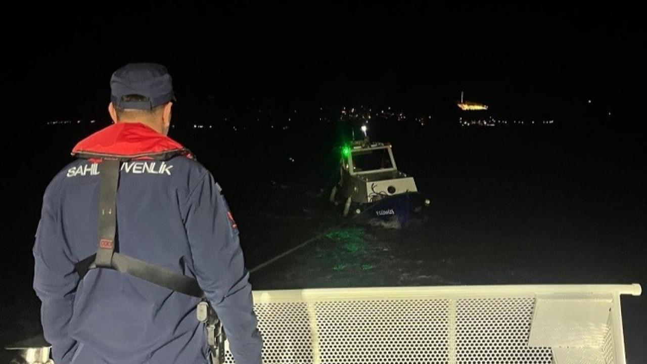 Çanakkale Boğazı'nda Korku Dolu Anlar! Akıntıya Kapılan Teknedeki 3 Kişi Kurtarıldı
