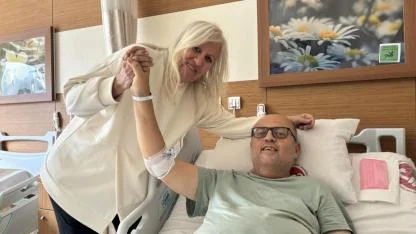 Çanakkale'de 75 yaşındaki anneden oğluna böbrek nakli