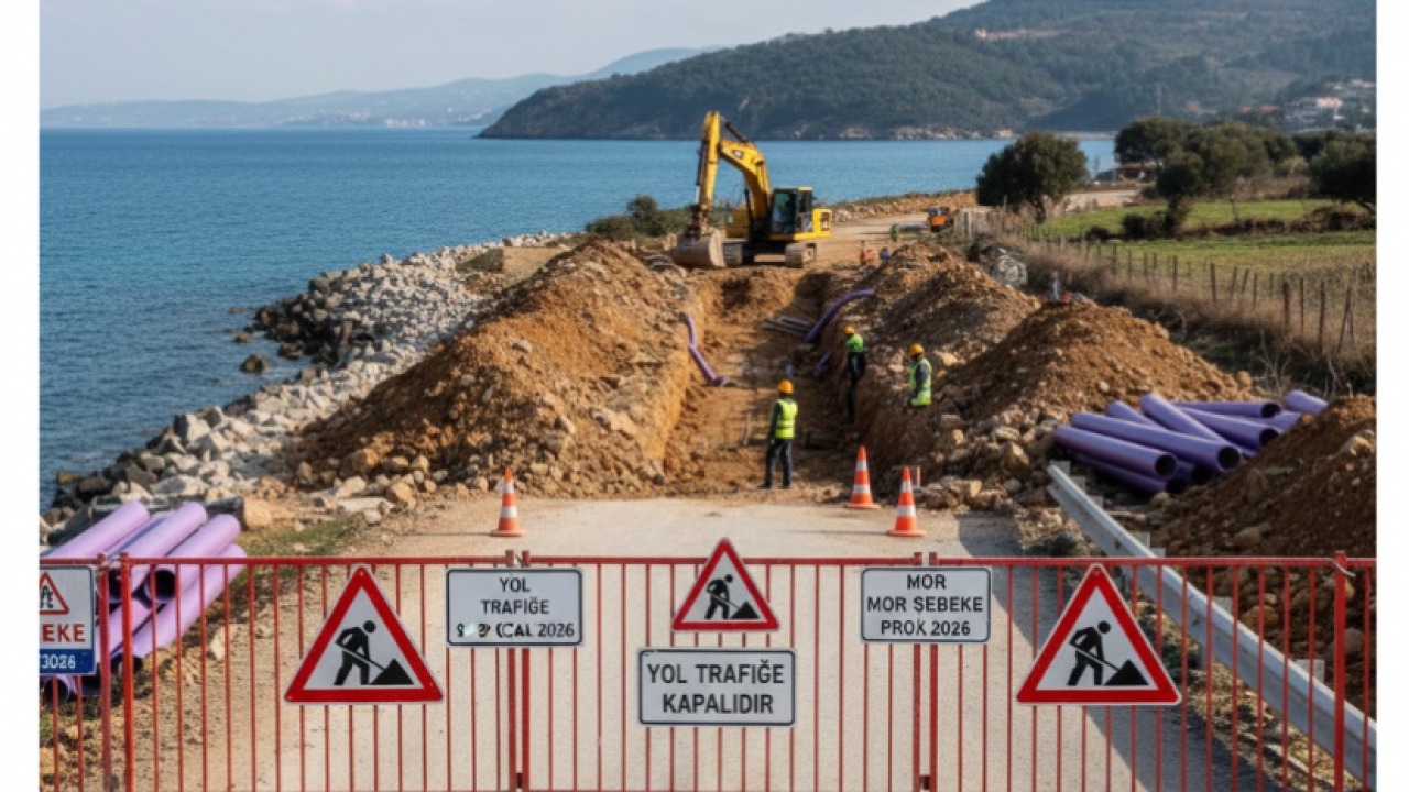 Çanakkale’de Mor Şebeke Alarmı: O Güzergah 5 Gün Kapalı!