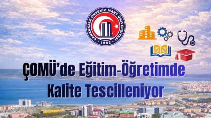 ÇOMÜ Diplomasına 'Avrupa' Vizeli Logo! Mezunlar İçin Kapılar Ardına Kadar Açılıyor