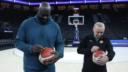 Cumhurbaşkanı Erdoğan, Shaquille O'Neal ile buluştu!