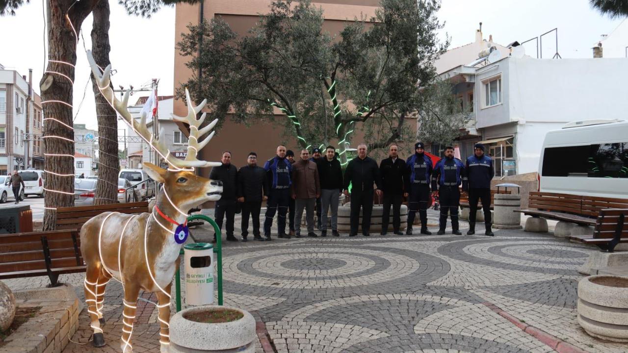 Geyikli’de hizmet mesaisi