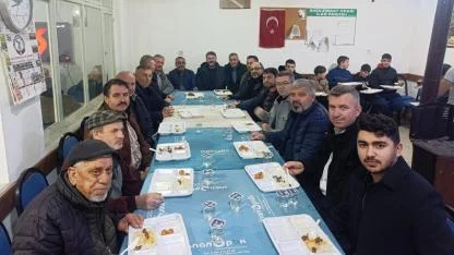 Hacıpehlivan’da Gönül Sofrası: Birlik ve beraberlik için dualar edildi