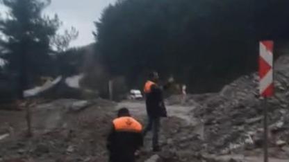 İnebolu-Doğanyurt-Cide Karayolu Ulaşıma Kapandı!