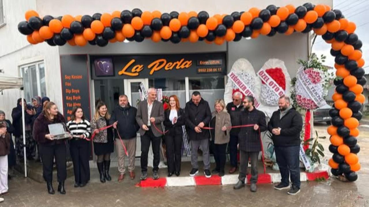 La Perla Kuaför Salonu tTerzialan'da hizmete açıldı