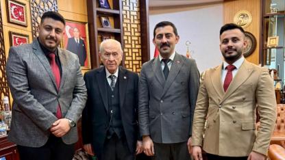 MHP Çanakkale Teşkilatından Devlet Bahçeli’ye Ziyaret