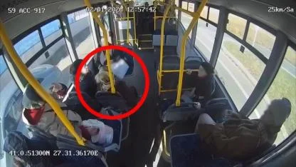 Otobüs şoförü, kalp krizi geçiren yolcuyu hastaneye böyle yetiştirdi