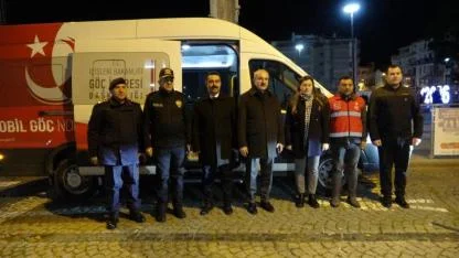 Vali Toraman'dan yılbaşında görev başındaki personele ziyaret