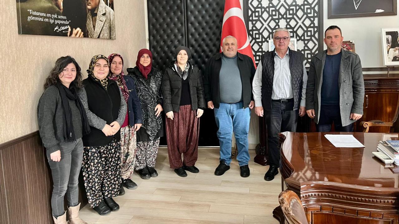 Pıtıreli Kooperatifi’nden Başkan Atılgan’a ziyaret