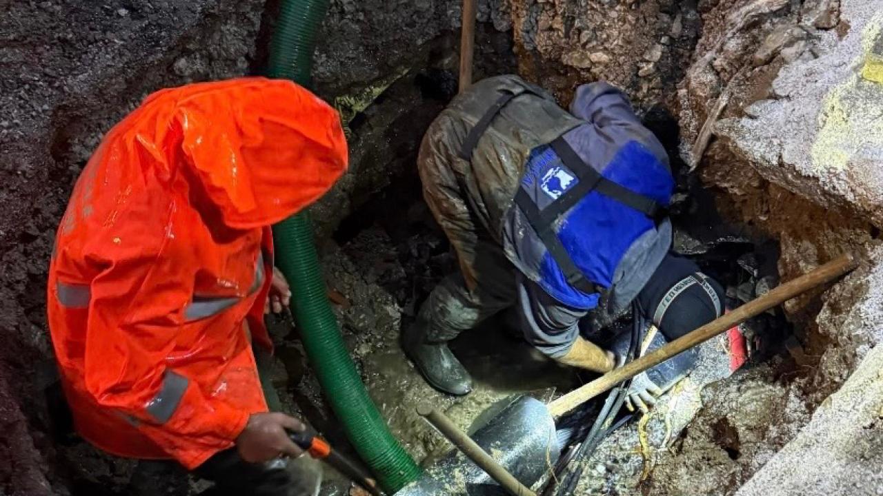 Çanakkale’de Su Kesintisi: Ekipler Arızayı Gidermek İçin -2 Derecede Çalışıyor