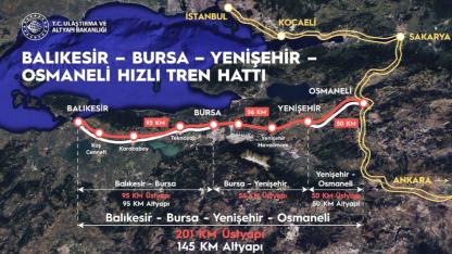 Yenişehir Demiryolu Projesinde Güzergâh Netleşti: İşte Kamulaştırılacak Alanlar