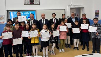 Bozcaada'da karne heyecanı