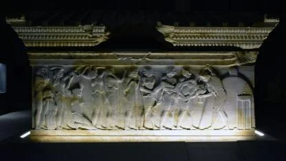 Anadolu Arkeolojisinin Eşsiz Hazinesi: Polyksena Lahdi Troya Müzesi’nde