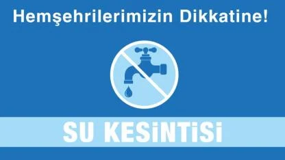 Çanakkale'de su kesintisi