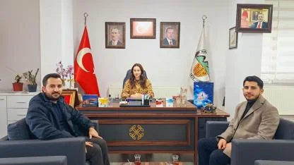 Başkan Çelik ziyaretçilerini ağırladı