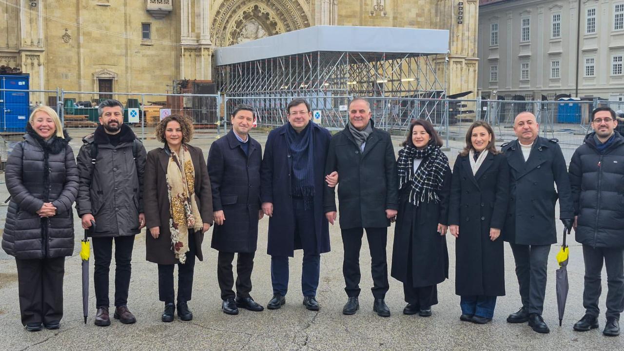 Başkan Erkek B40 Zirvesi İçin Zagreb’de