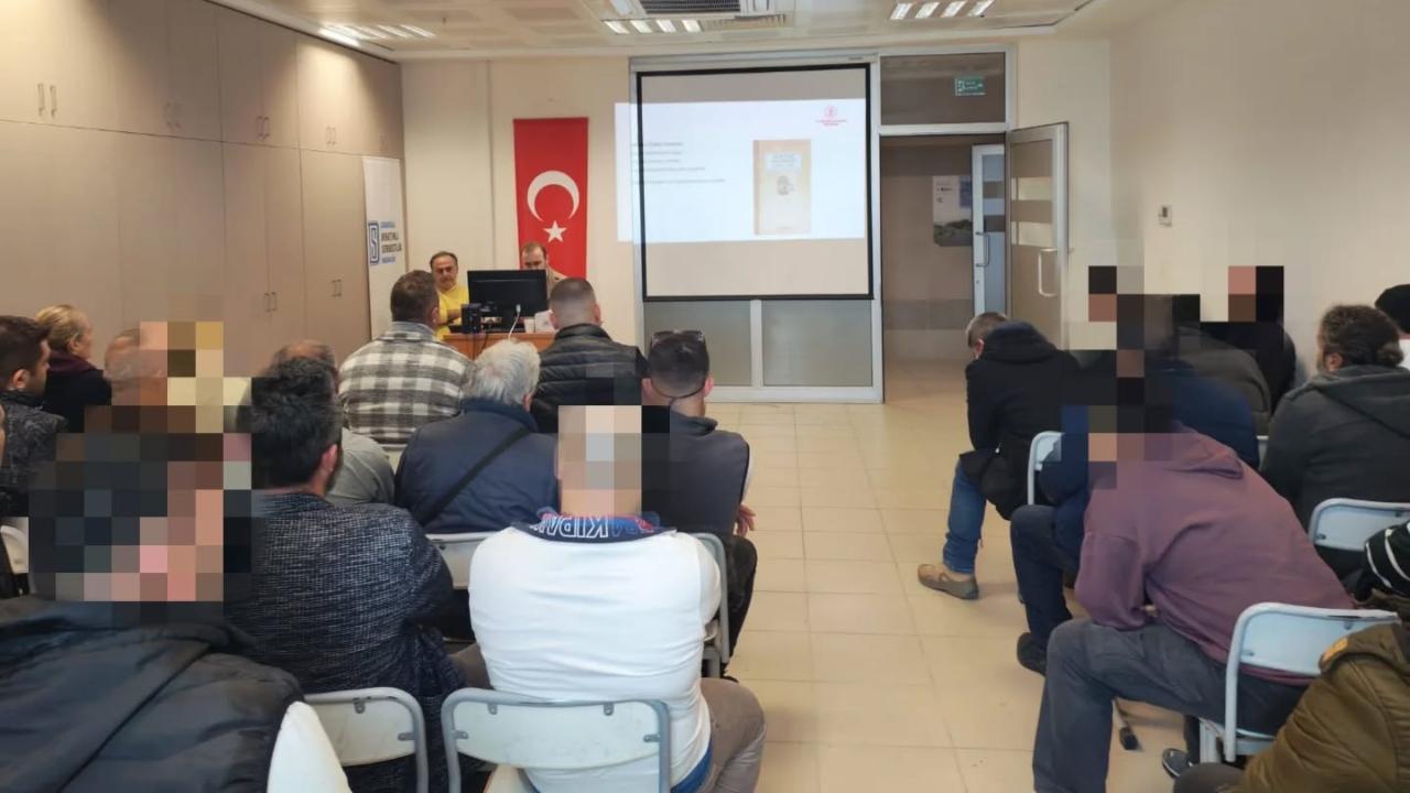 Çanakkale Denetimli Serbestlik Müdürlüğü’nde “Kitap Okumanın Önemi” semineri