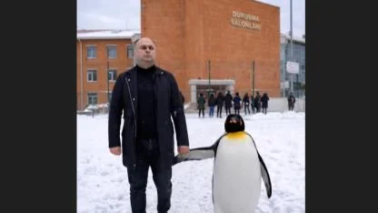 CHP’li İbrahim Can Ergun’un "Nihilist Penguen"li Adalet Yürüyüşü!