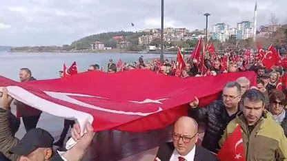 Şehitler Diyarından Teröre Net Mesaj: Çanakkale Bayrağına Sahip Çıktı!