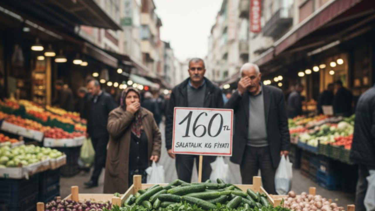 Seraları Hortum, Tezgâhları Zam Vurdu: Salatalık Bir Haftada İkiye Katlandı!