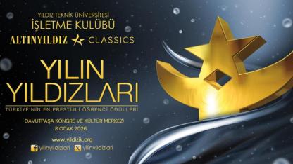Yıldız Teknik Üniversitesi’nde Dev Gece: 24. Yılın Yıldızları Ödülleri Sahiplerini Buluyor!
