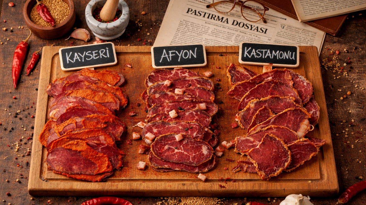 Afyon mu, Kayseri mi, Kastamonu mu? Türkiye’nin En Lezzetli Pastırması Hangisi ?