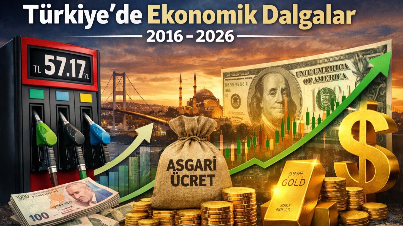 Alım Gücünden Enflasyona: 2016–2026 Arası Pompa, Maaş, Dolar ve Altın Verileriyle Türkiye’nin Ekonomi Manzarası