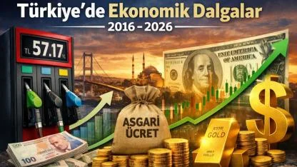 Alım Gücünden Enflasyona: 2016–2026 Arası Pompa, Maaş, Dolar ve Altın Verileriyle Türkiye’nin Ekonomi Manzarası
