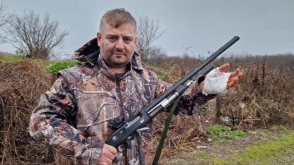 Ateş etmek istediği tüfek elinde patladı!