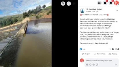 Atikhisar Barajı Taştı, Sarıçay Alarm Veriyor: Atatürk Mahallesi ve Hayvan Barınağı İçin Tahliye Belirsizliği