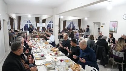Başkan Alper Şen huzurevi sakinleriyle iftarda buluştu