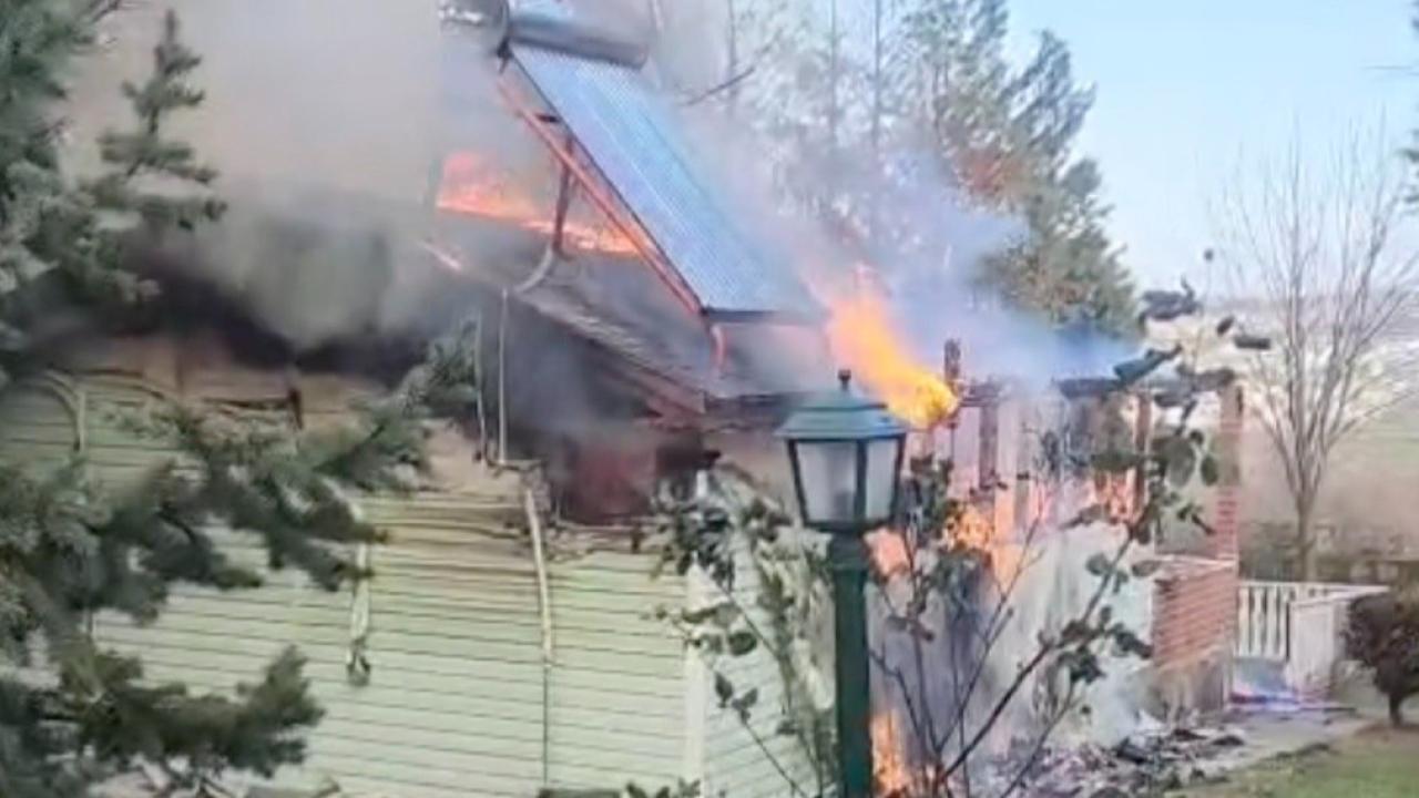 Çanakkale Gelibolu’da Çiftlik Evi Yangını!