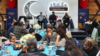 Çanakkale’de Ecdadın Huzurunda İftar: Tarihi Tabyalar Vakıf Sofrasına Dönüştü!