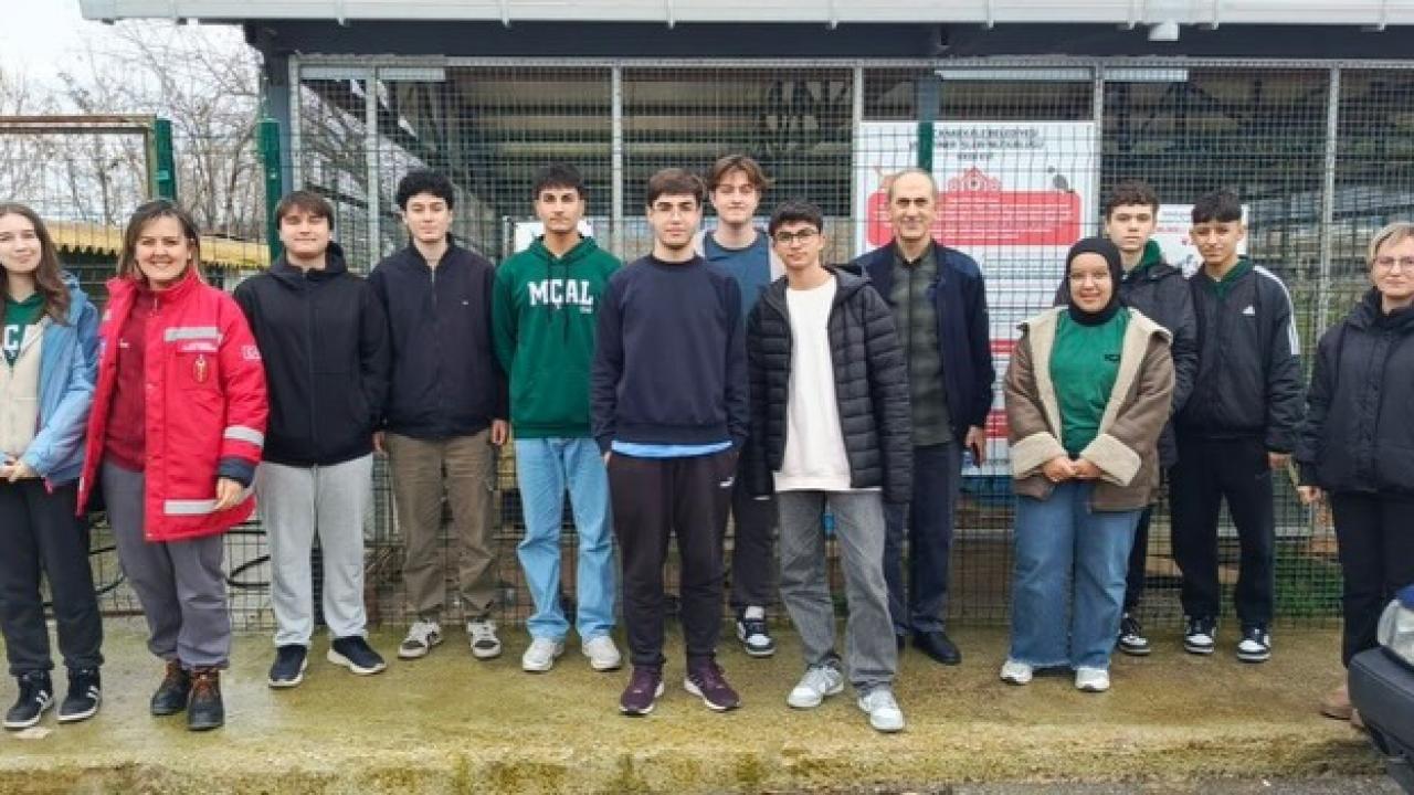 Gençlerden Çanakkale barınağına ziyaret