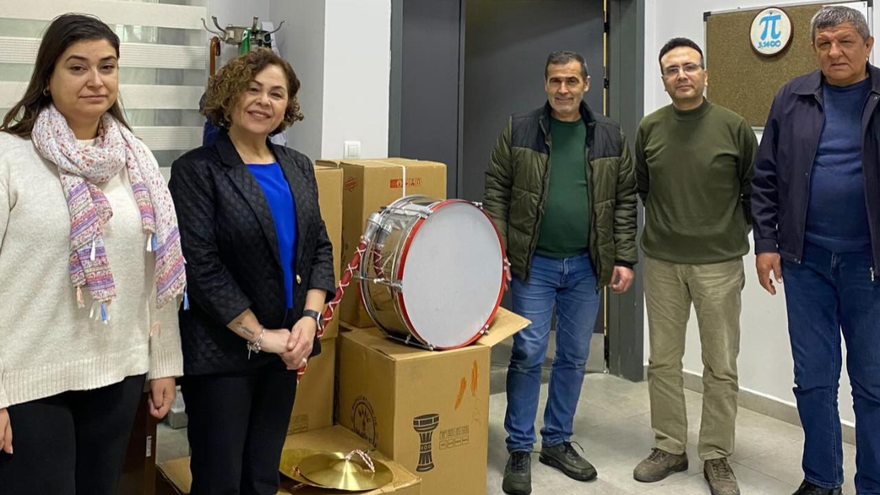 Gökçeada Belediyesi’nden eğitime “Bando” desteği