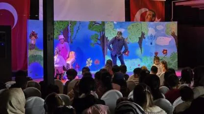 Gökçeada’da çocuklar "Sihirli Orman" ile büyülendi!