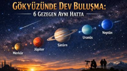Gökyüzü Hizalanıyor: 28 Şubat Gecesi 6 Gezegenin Enerjisi Dünyayı Saracak