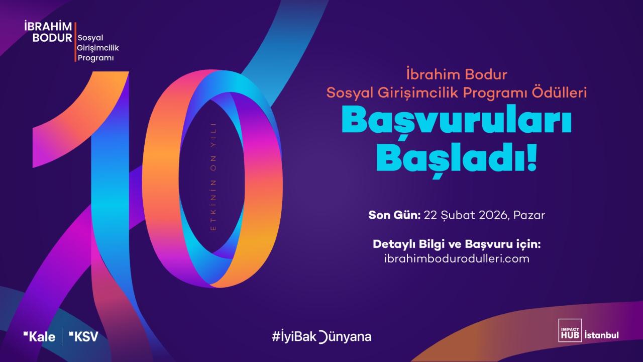 İbrahim Bodur Sosyal Girişimcilik Programı Başvuruları Başladı!