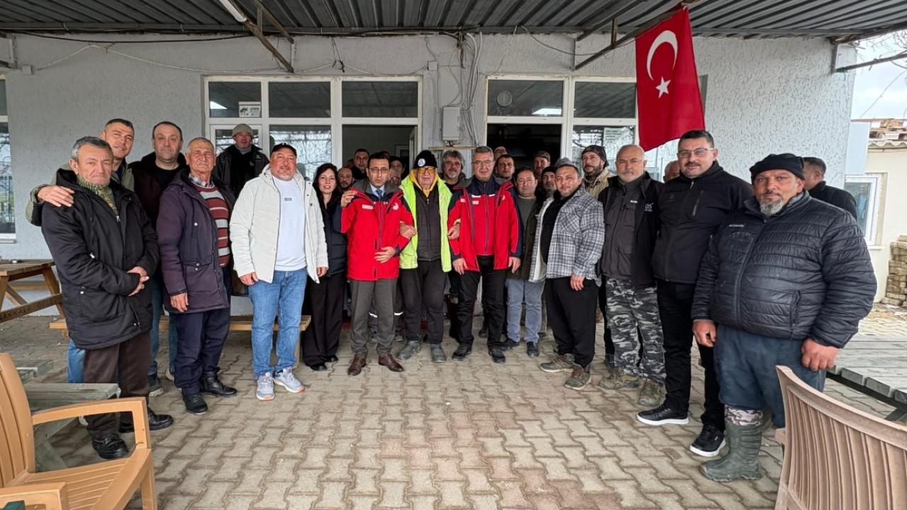 İl Müdürü Demirhan'dan Kepezli balıkçılara geçmiş olsun ziyareti