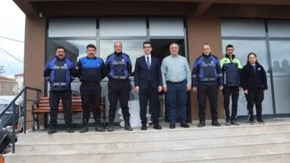 Kaymakam Kaptanoğlu’ndan Geyikli Belediyesi’ne ziyaret