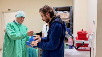 Milletvekili İsmet Güneşhan'dan hastane ziyareti